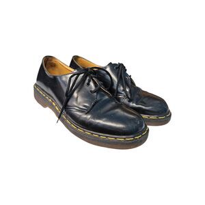 Doc Martens Black Leather Oxfords Womens size 10 Flats The Original Lace Up